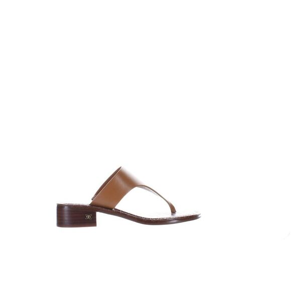 Sam Edelman Womens Jaynee Tan T-Strap Heels Size 7.5 Medium (B, M) - Picture 1 of 4